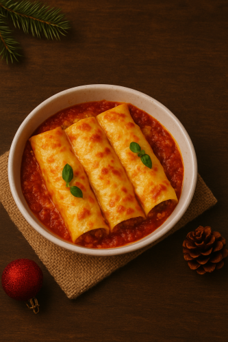 Cannelloni festivo con decorazioni natalizie.png