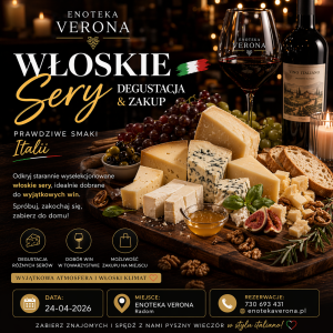 Rezerwacja na Degustacja włoskie serów